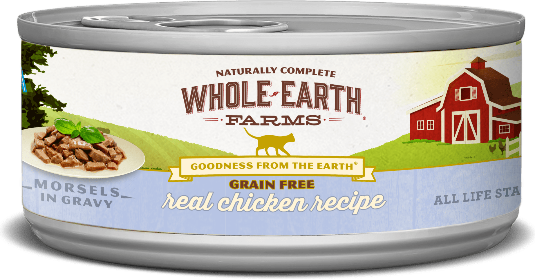 Whole Earth Farms Grain Free Real Chicken Recipe (Morsels In Gravy)
